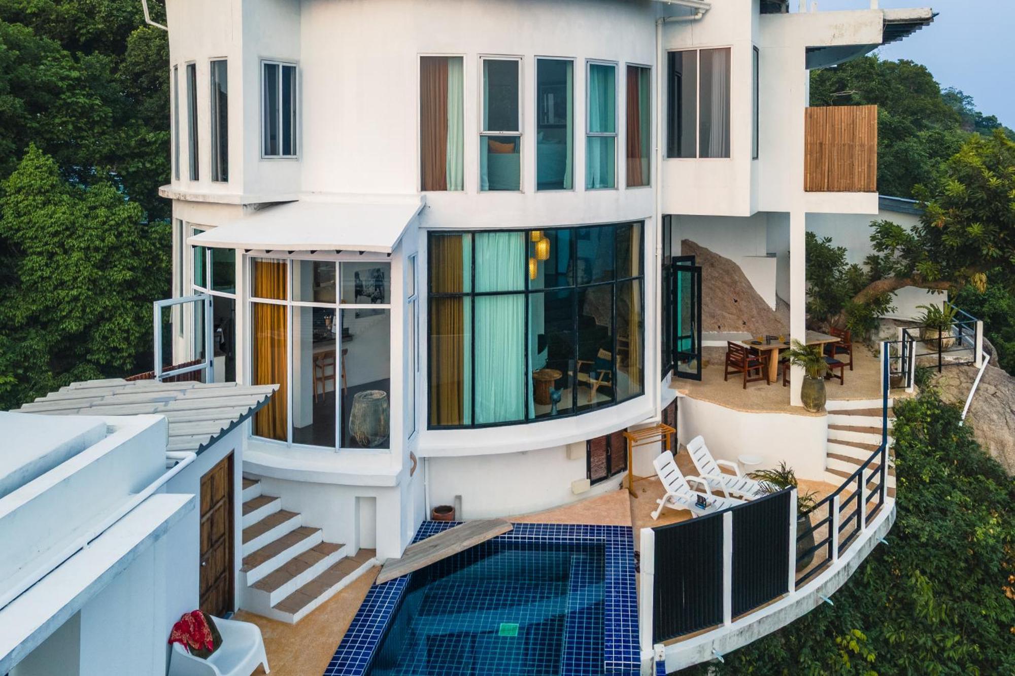 Villa On The Rocks Koh Tao Exteriör bild