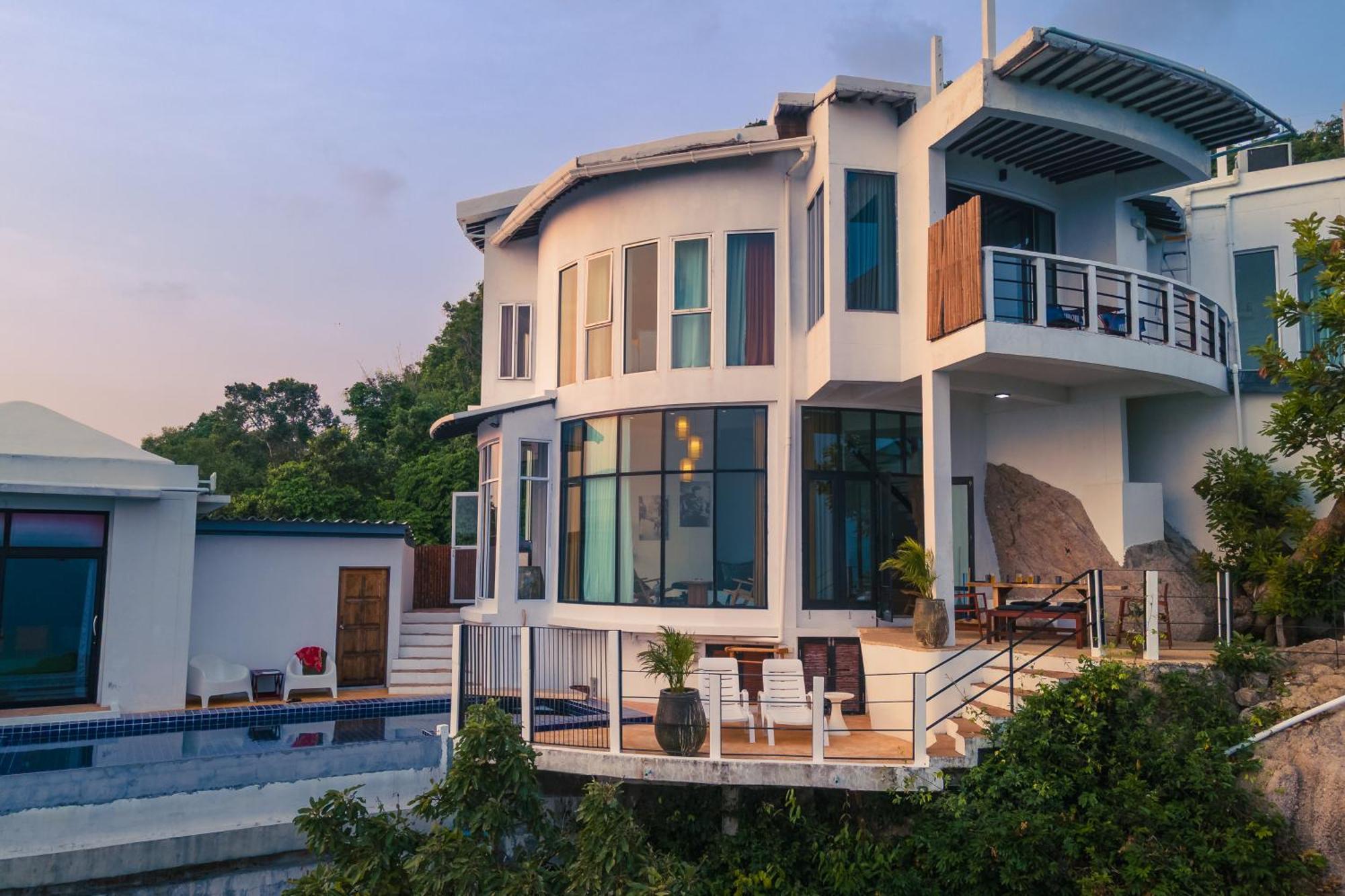 Villa On The Rocks Koh Tao Exteriör bild