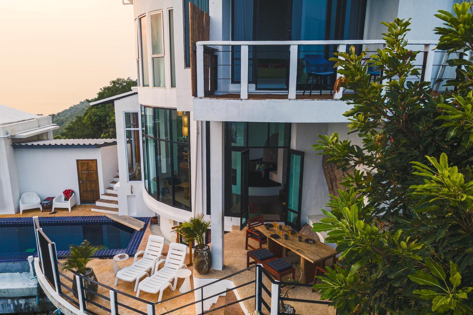 Villa On The Rocks Koh Tao Exteriör bild