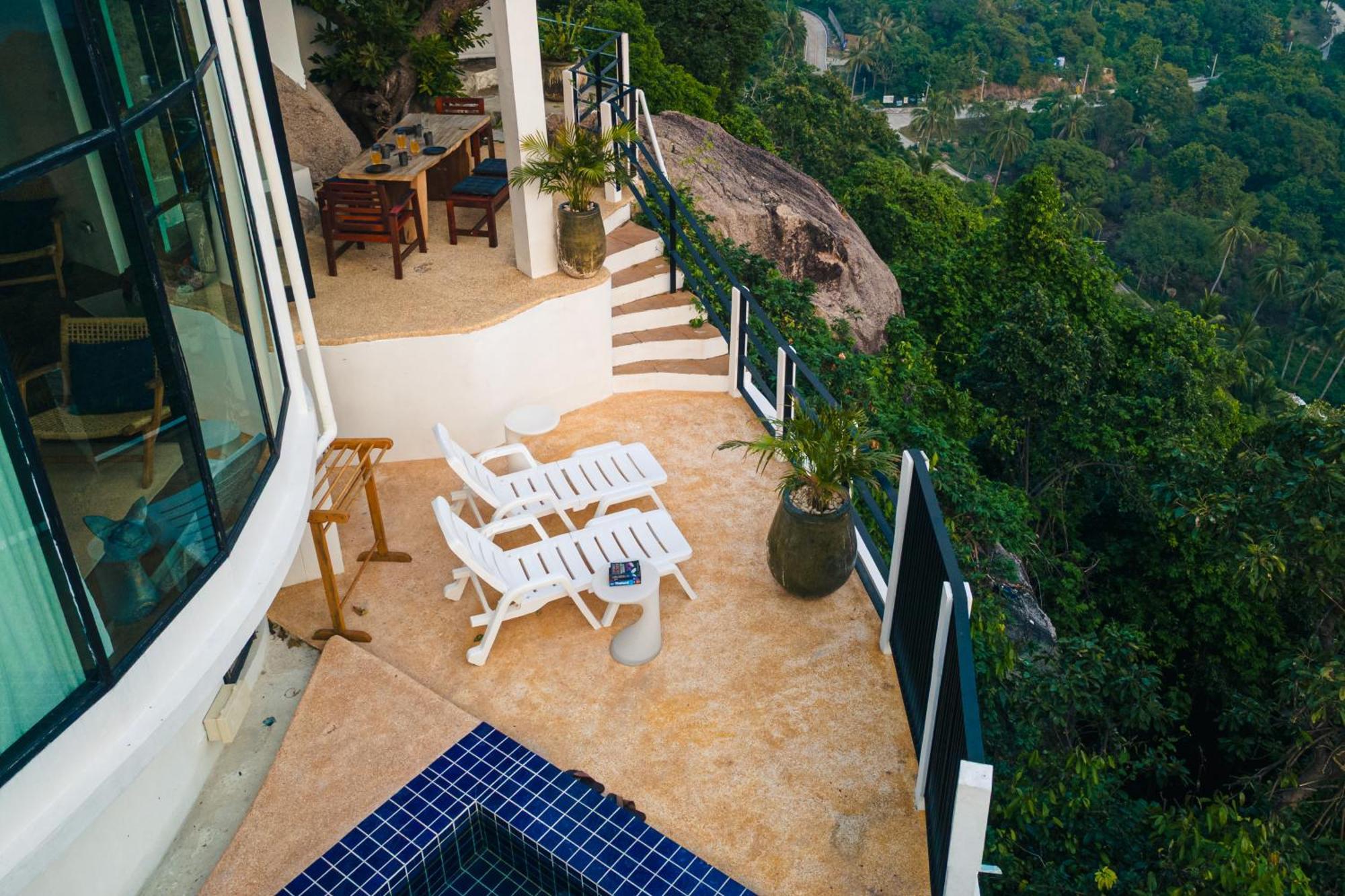 Villa On The Rocks Koh Tao Exteriör bild